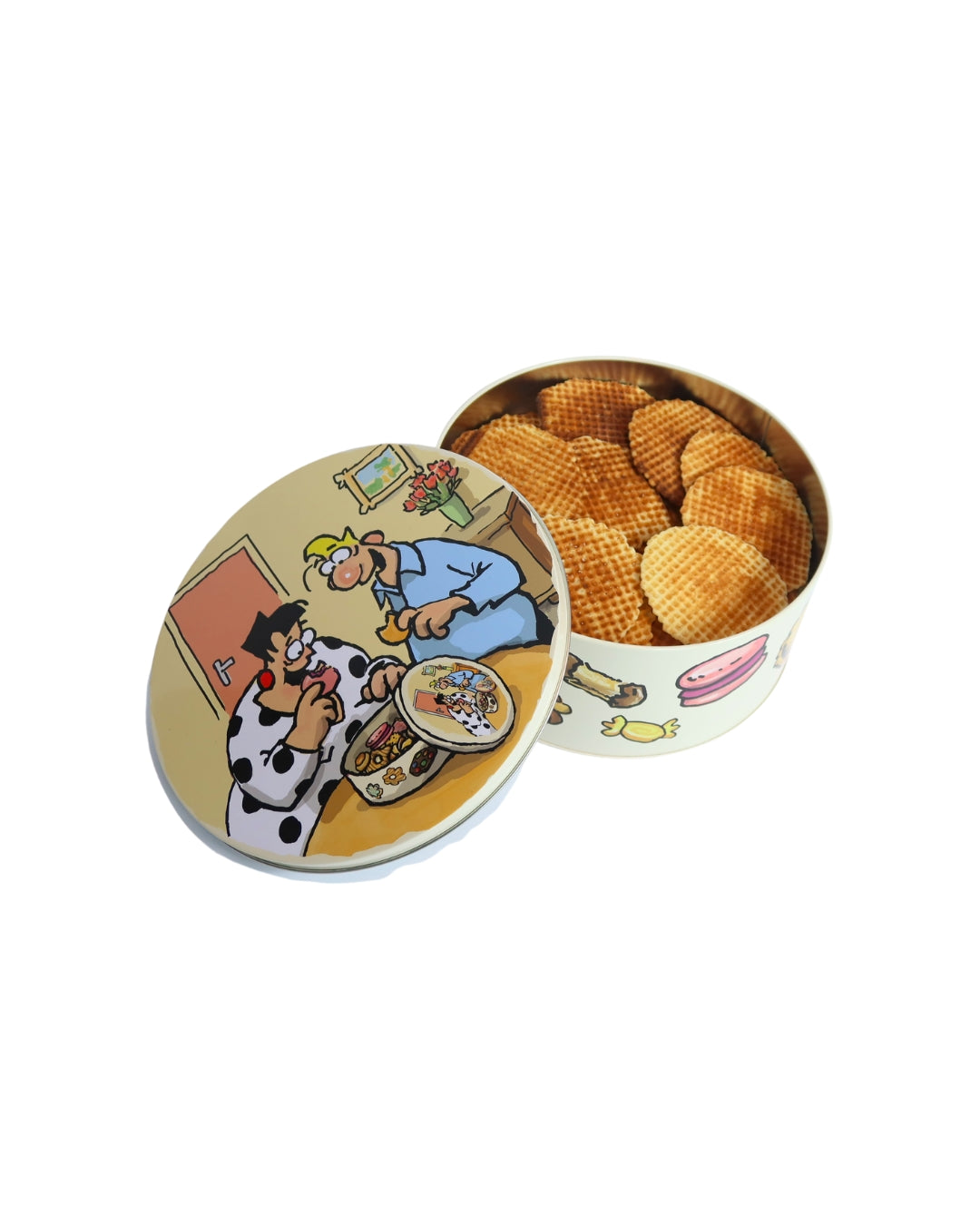 Set van 3 blikken koektrommels