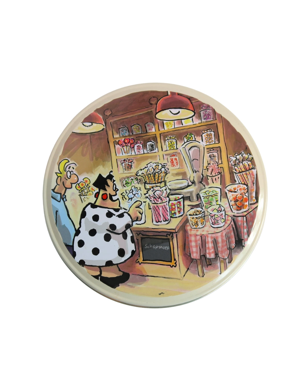 Set van 3 blikken koektrommels