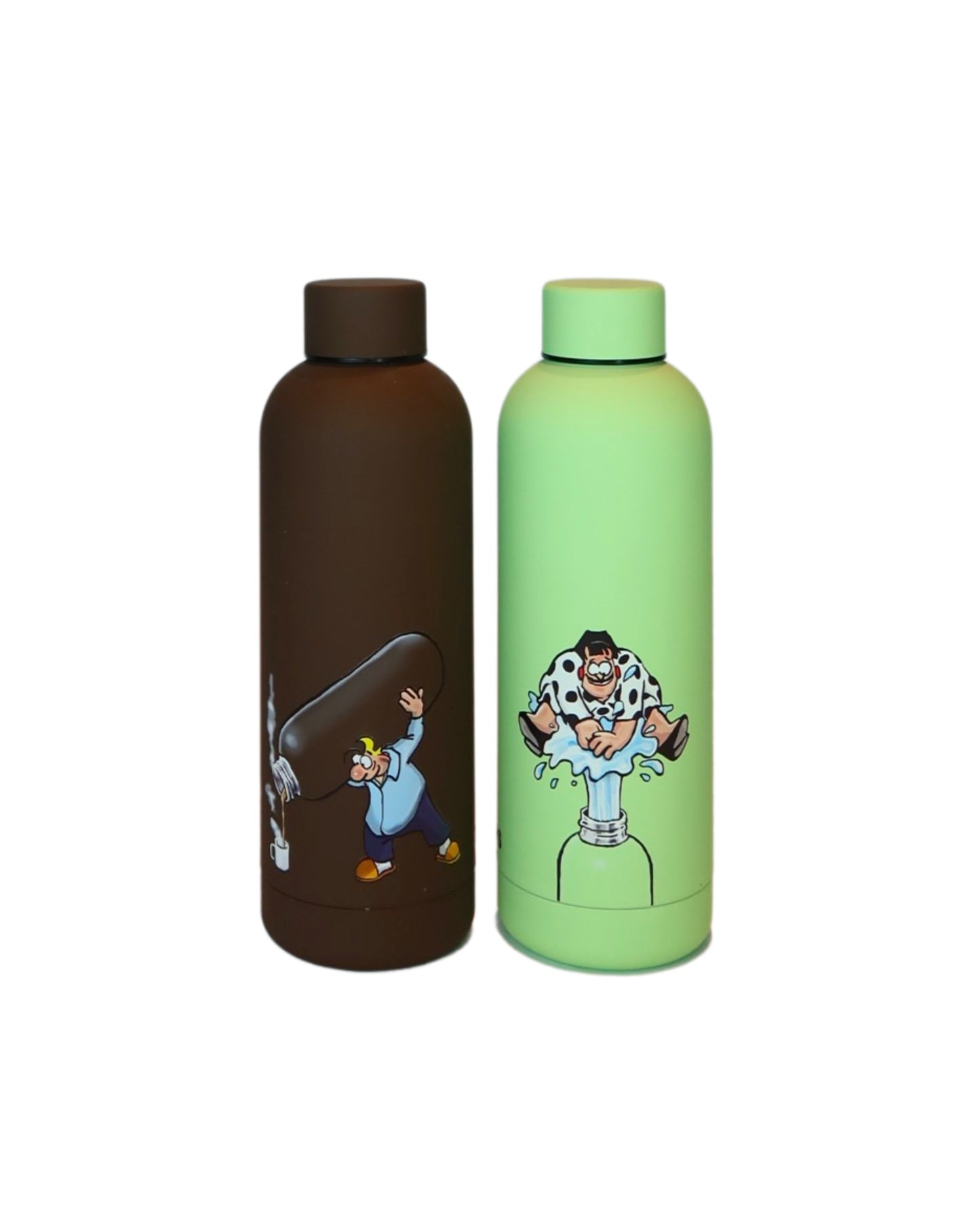 Soft feel thermosfles (€ 5,05 voordeel bij aankoop van 2 thermosflessen)