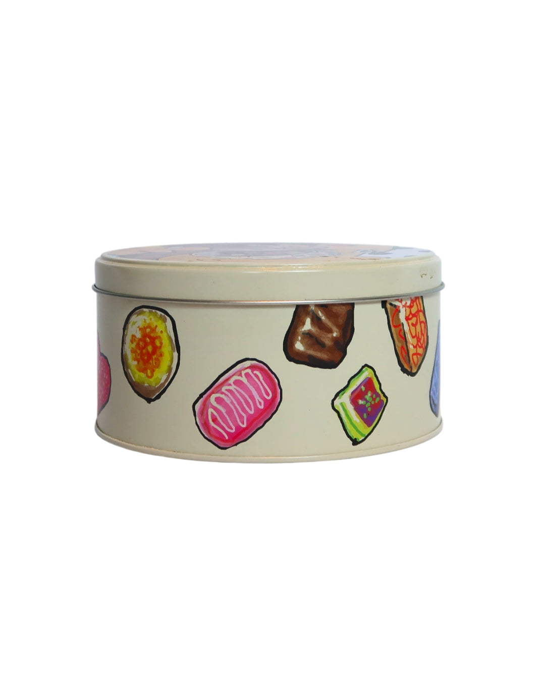 Set van 3 blikken koektrommels