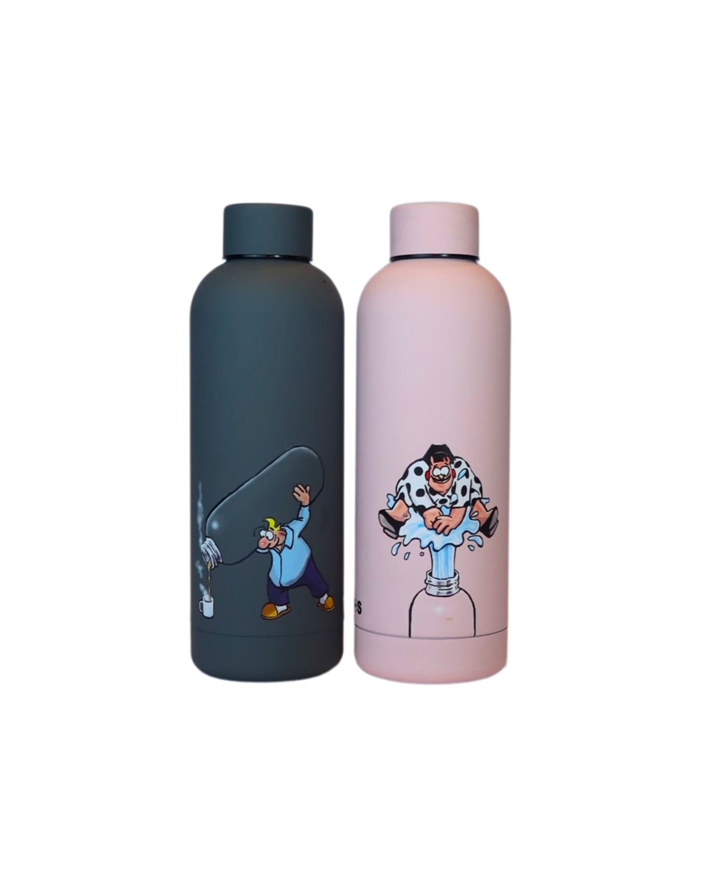 Soft feel thermosfles (€ 5,05 voordeel bij aankoop van 2 thermosflessen)