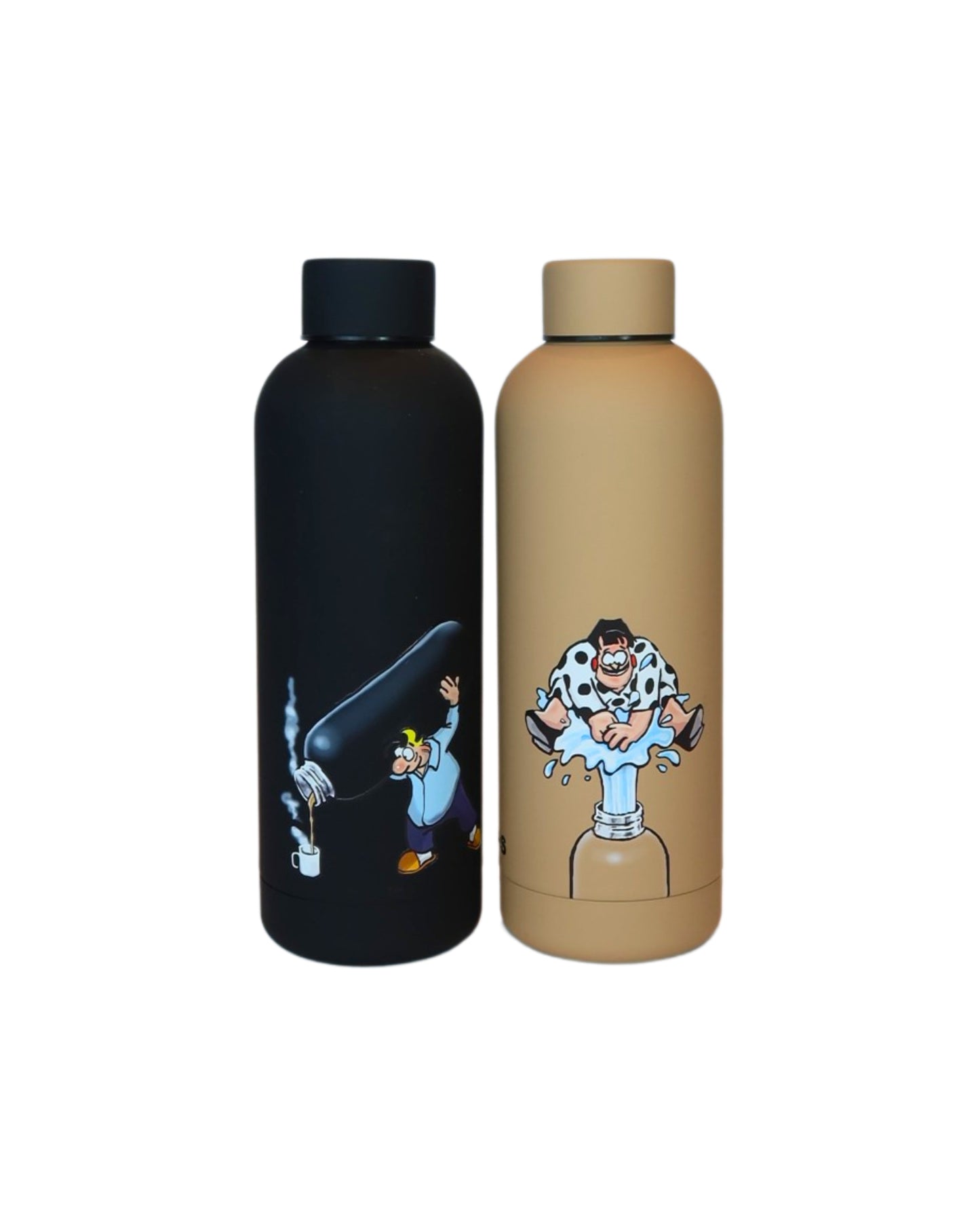 Soft feel thermosfles (€ 5,05 voordeel bij aankoop van 2 thermosflessen)
