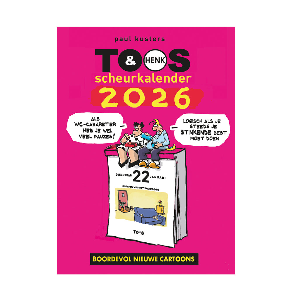 Toos & Henk-scheurkalender 2026