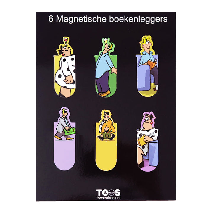 Magnetische boekenlegger bloemenweide set van 3 Magnetische boekenlegger bloemenweide set van 3