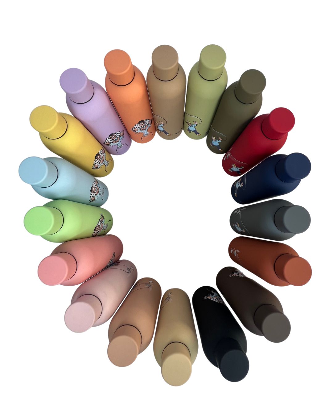Soft feel thermosfles (€ 5,05 voordeel bij aankoop van 2 thermosflessen)