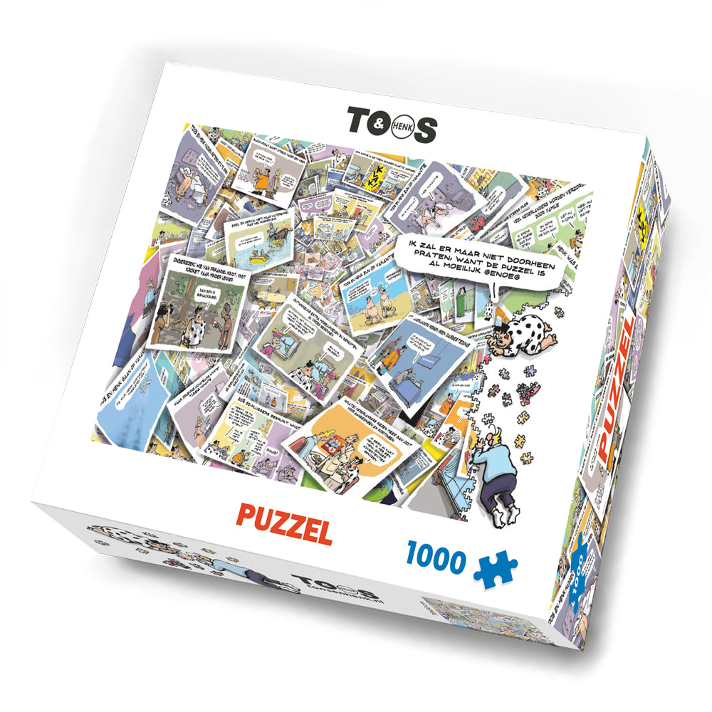 Toos & Henk puzzel 1.000 stukjes