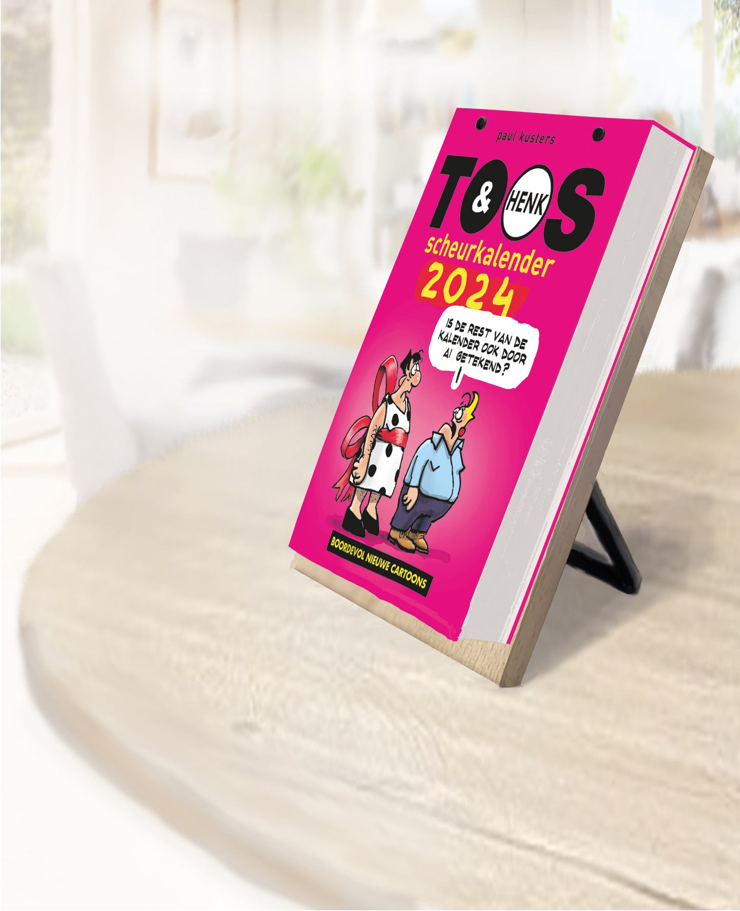 DUO-SET scheurkalender en standaard (€ 5 voordeel)
