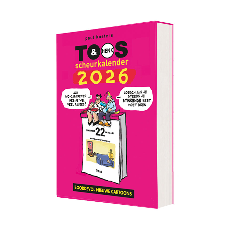 Toos & Henk-scheurkalender 2026