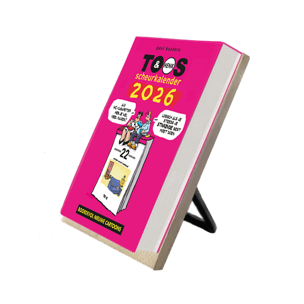 ScheurkalenderHandy met Toos & Henk-scheurkalender 2026 (€ 5,40 voordeel)