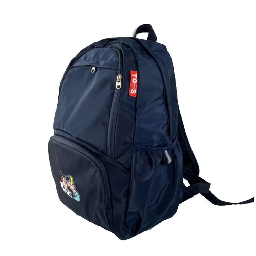 Rugtas opvouwbaar blauw