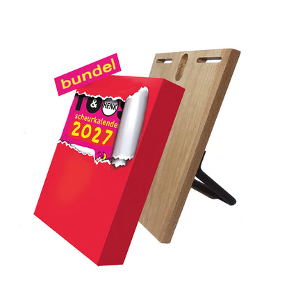 RESERVEER Bundel scheurkalenderHandy en scheurkalender 2027