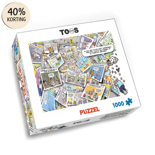 Toos & Henk puzzel 1.000 stukjes
