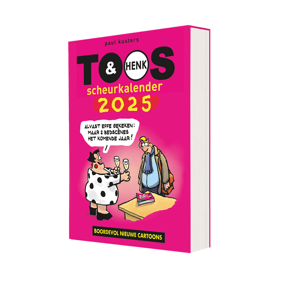 Toos & Henkscheurkalender 2025 Toos en Henk