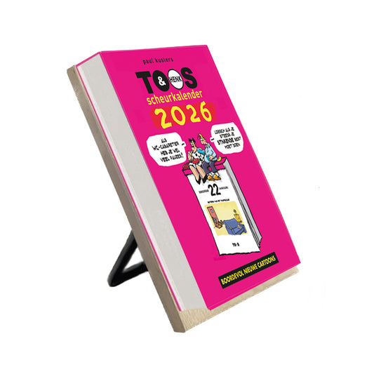 ScheurkalenderHandy met Toos & Henk-scheurkalender 2026 (€ 5,40 voordeel)