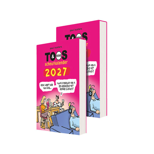 Bundel 2 Toos & Henk-scheurkalenders 2027