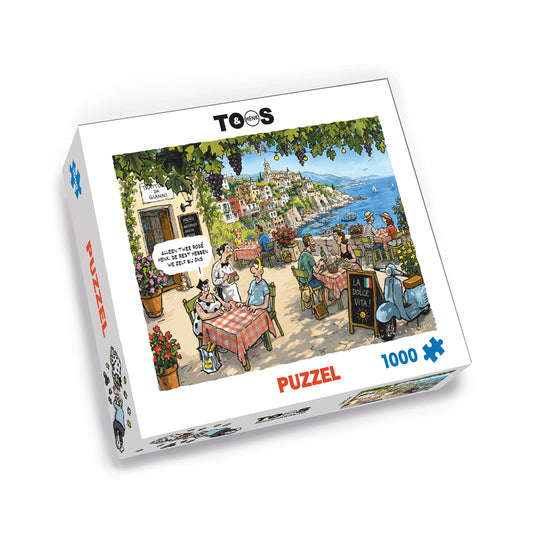 RESERVEER legpuzzel Toos & Henk in Italië 1.000 stukjes